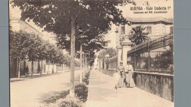 Savona Albenga viale Umberto l° F. Piccolo  spedita
