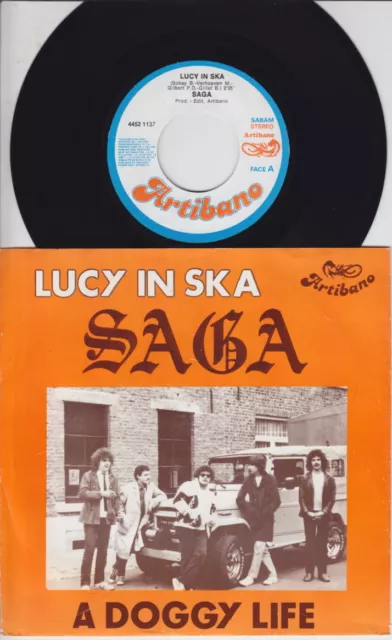 SAGA * 1980 Belgian SKA Revival POWER POP Private 45 * Listen!