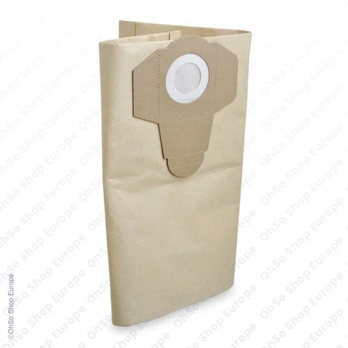 5 Sacs Pour Aspirateurs Industriels Titan TTB 430; VAC 350 Vac 351