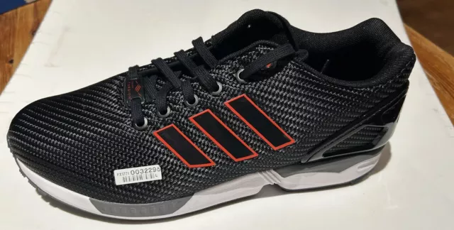 Adidas zx flux sale red black carbon
