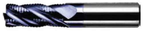 3/4" Variable Helix Carbide ALTiN Fine H/D Roughing End Mill-Titanium, Inconel