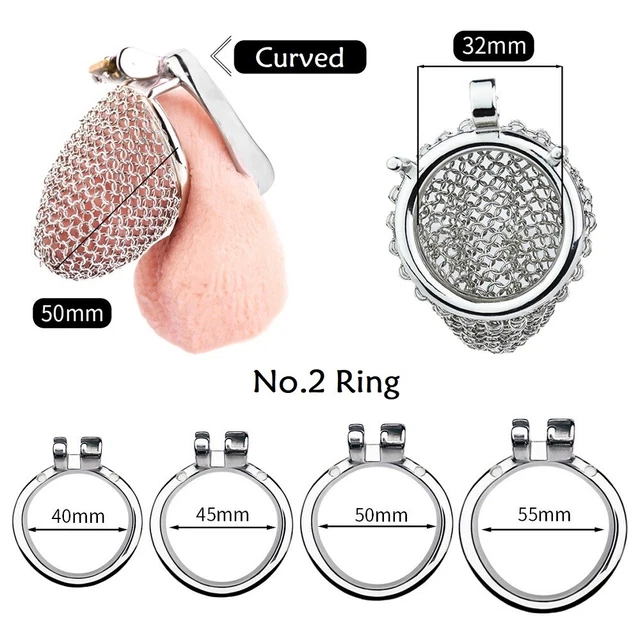 FEDIMA Cage De Chasteté Soft Spike Design Pour Hommes – Dispositif De Contrôle Verrouillable X716