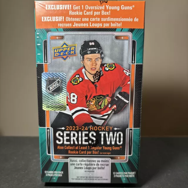 2023-24 Upper Deck Series 2 Hockey Blaster New Sealed-IN HAND- Local Walmart