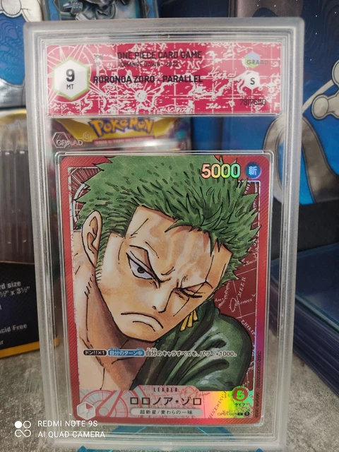 Roronoa Zoro OP01-001 L Leader  ROMANCE DAWN, One Piece Card Game,  Japanese Full Art