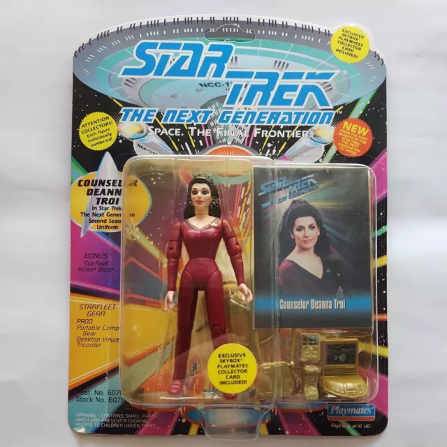 Star Trek The Next Generation Counselor Deanna Troi Playmates Action Figure 1993