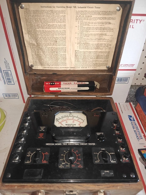WESTON INDUSTRIAL ANALYZER Model 639 $24.99 - PicClick