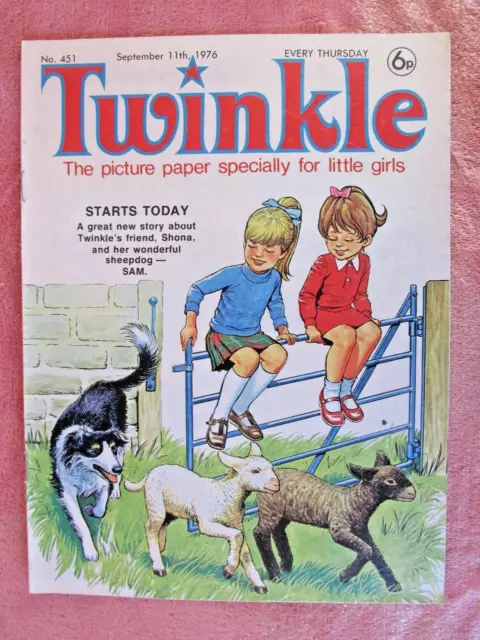 TWINKLE COMIC.    NO. 451.   SEPTEMBER 11th.   1976.