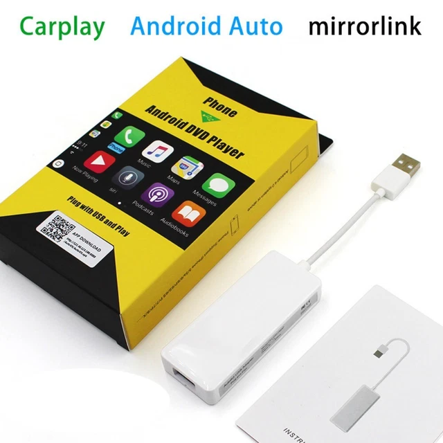 CARLINKIT USB WIRELESS CarPlay Dongle Cablato Android Auto AI Box ...