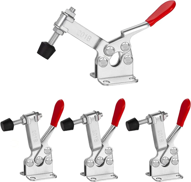Toggle Clamp Hold down Clamp 220Lbs Holding Capacity Antislip Horizontal Quick R