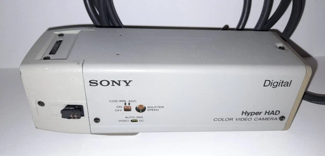 SONY HYPER SSC-DC38P HAD Microscope c Mount Color Video Camera 220/240V ...