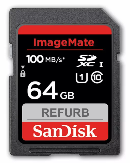 SanDisk SD 64GB ULTRA  ImageMate memory card 64 GB SDXC UHS-I Card class 10