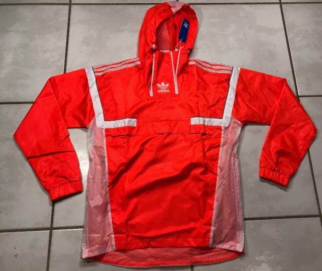 ADIDAS ORIGINALS BR8 Windbreaker EQT 3M Jacket Men's Small $69.99 - PicClick