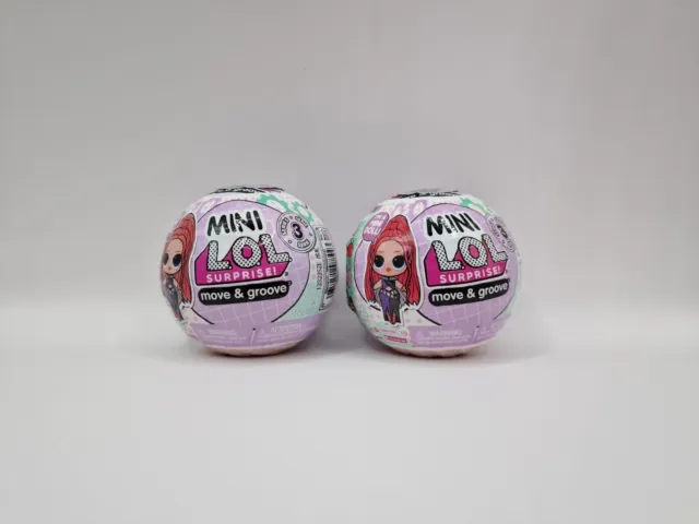 Mini LOL Surprise Move and Groove Blind Bag Series 3 (2 Surprise Balls)