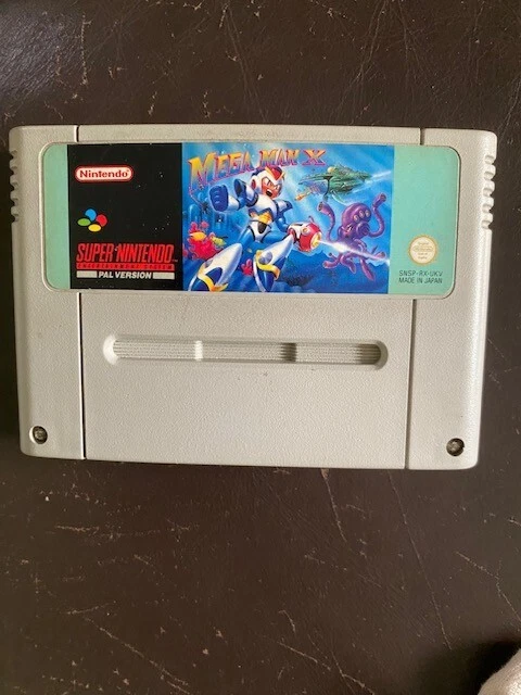 MEGA MAN X, Cartridge only, Super Nintendo SNES PAL £58.00 - PicClick UK