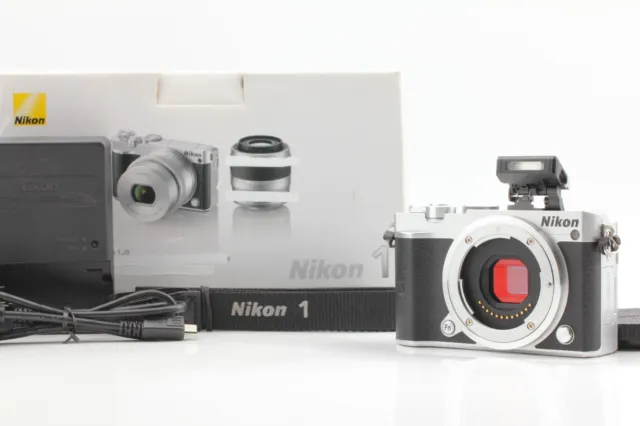 [Top Mint in Box] Nikon 1 J5 mirrorless Digital Camera Silver Body 20.8MP Japan