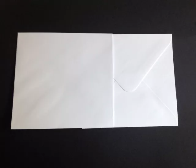 130mm-x-130mm-Square-Envelopes-20-Pack-White-100GSM PREMIUM QUALITY