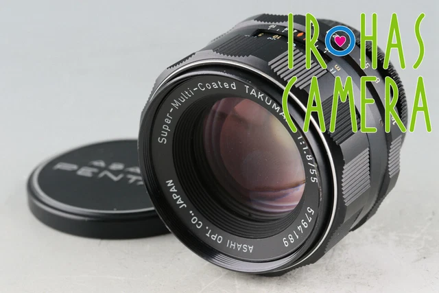 SMC Takumar 55mm F1.8 M4/3マウントアダプターセット Super Takumar 55mm F1.8 M4/3マウントアダプターセット