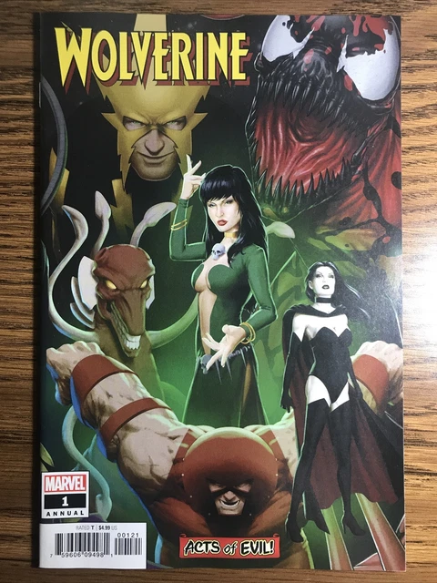 Wolverine Annual 1 Acts Of Evil Tie-In Variant Jody Houser Story Marvel 2019