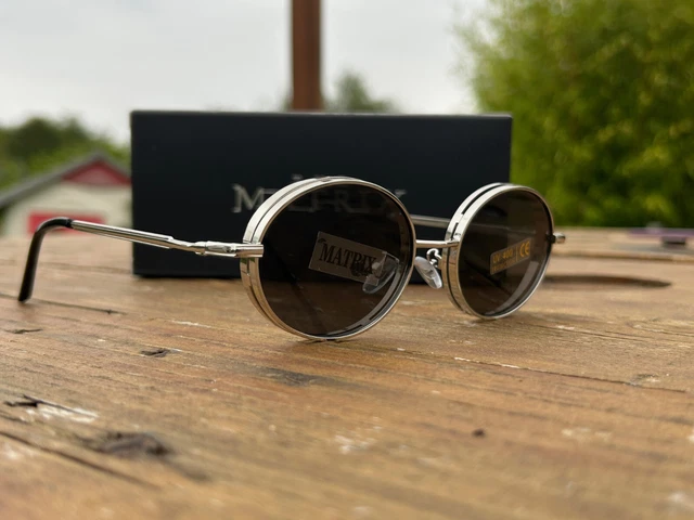 Lunettes De Soleil Polarisées Matrix – Modèle Agent Smith, Avec étui, Lingette Et Boîte Collector