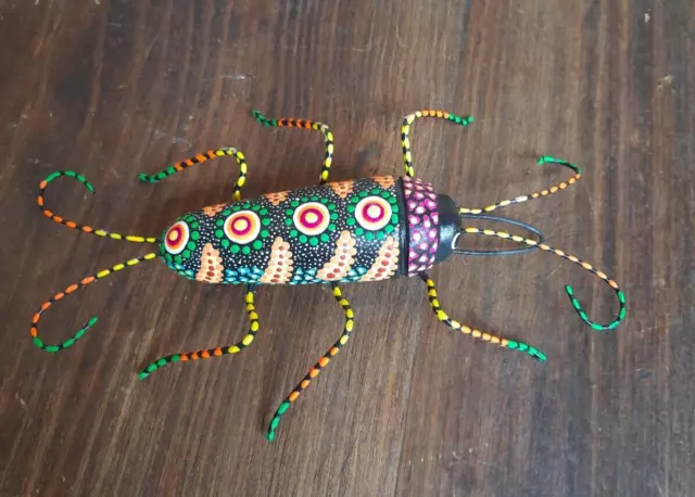 Insect Feelers Bug by Concepcion Aguilar Josefina Oaxaca Mexico Insect Clay