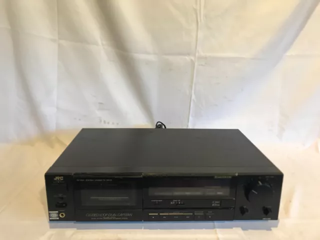 JVC TD-V521 Vintage Hifi Cassette Tape Deck Spares or Repairs