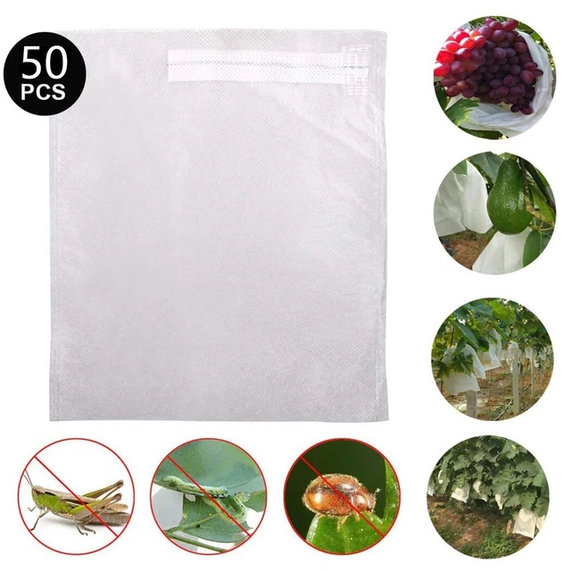 Grape Protection Bags Against Insect Bird Pest Garden Net Mesh Bag Practical