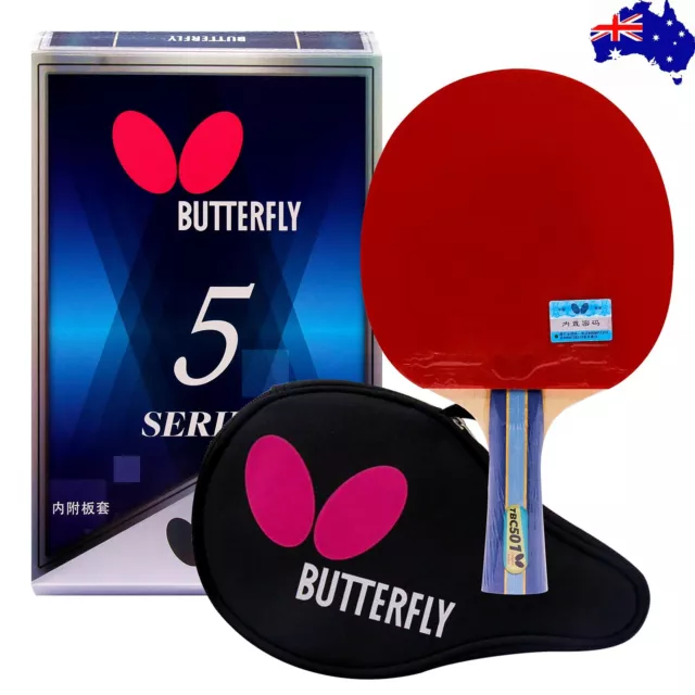 Genuine Butterfly TBC501 Table Tennis Ping Pong Racket Bat Long Shakehand FL