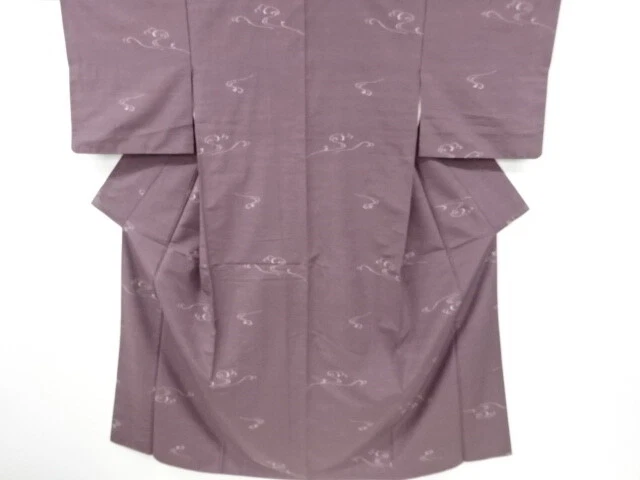 6836296: Japanese Kimono / Vintage Kimono / Tsumugi / Woven Wave