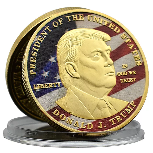 Donald Trump Challenge Coin Metal United States President Commemorative Coin
