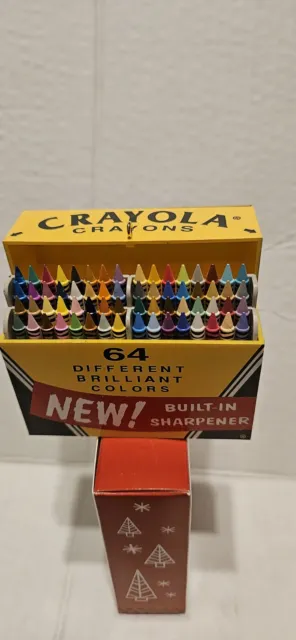 Crayola Crayons 8 Big Washable Crayons - One crayon is broken UK Box C202