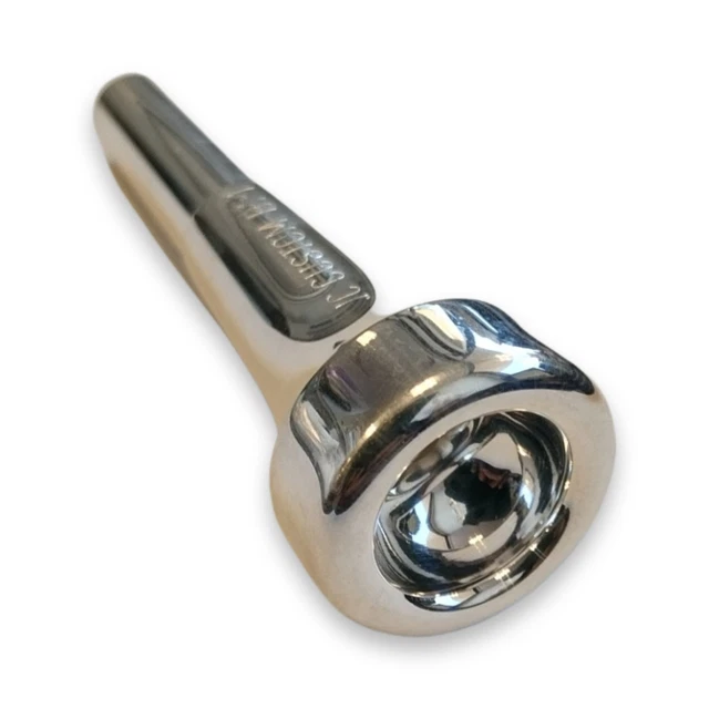 JC Custom Trumpet Mouthpiece Model Resonance - Size B1 1 (1c) - Finished in Si..