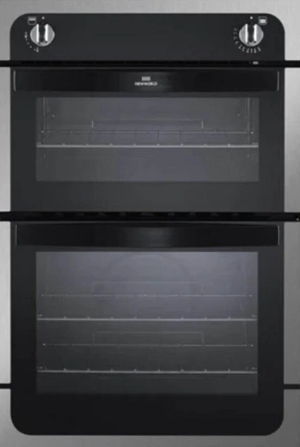 NEW WORLD NW901G Built in Gas Oven with separate Grill Black