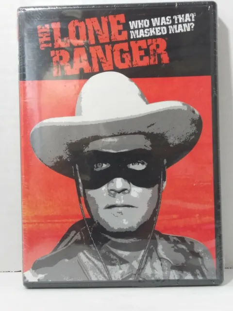 The Lone Ranger ~ Who Was That Masked Man? (8 EPISODES ~ DVD) New Factory Sealed