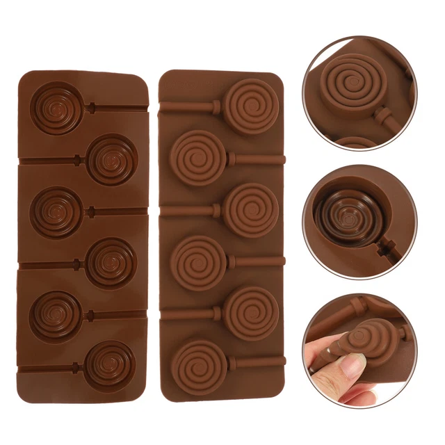 2 piezas Herramienta de horneado de silicona suave para cantina cocina hornear amigos