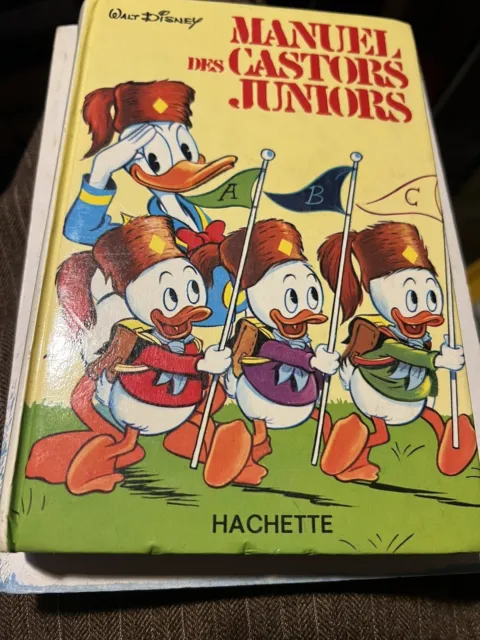 Manuel des Castors Juniors - Edition 1970 - Walt Disney