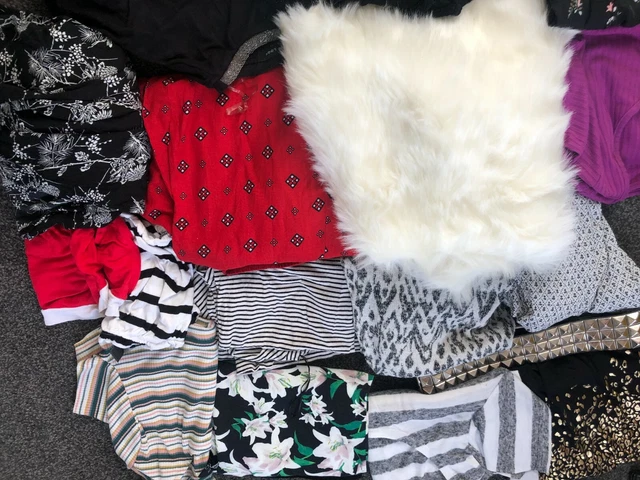 Ladies small bundle size XS /S  x 18 items  jacket dresses tops  womens girls  B