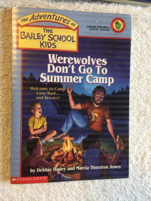 (6) Bailey School Kids: Werewolves Don't Go To Summer Camp - Reading Group Lot