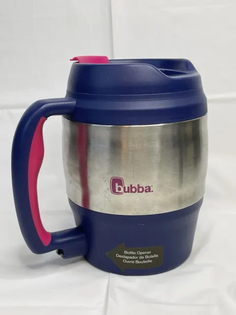 Bubba Keg Classic Insulated 52oz Keg Mug - Blue & Pink- w/Bottle Opener