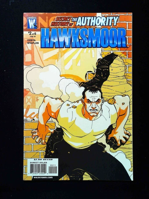 Secret History Of The Authority Jack Hawksmoor #2  Dc/Wildstorm Comics 2008 Vf+