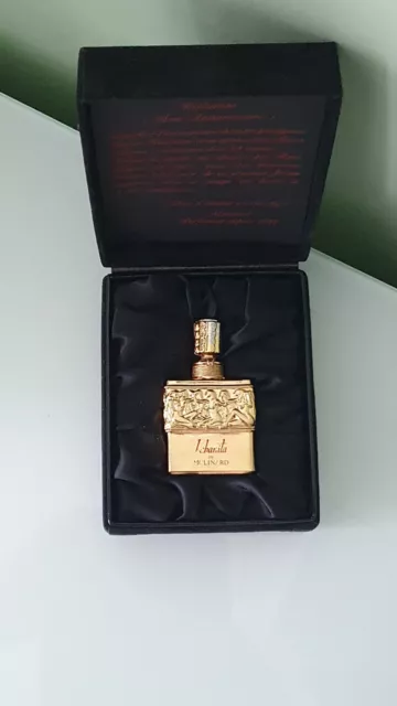 Molinard " Habanita " Rare Edition Limited 1991 Birthday Gold 24k 100/2000 3