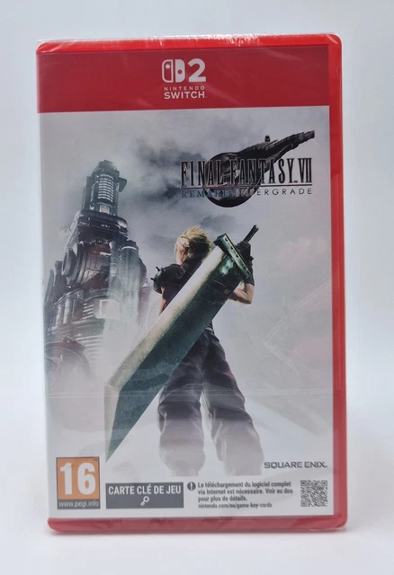 Jaquette Arrière Final Fantasy VII - PROMO NOT FOR RESALE - PS1 UK - Sans Disque