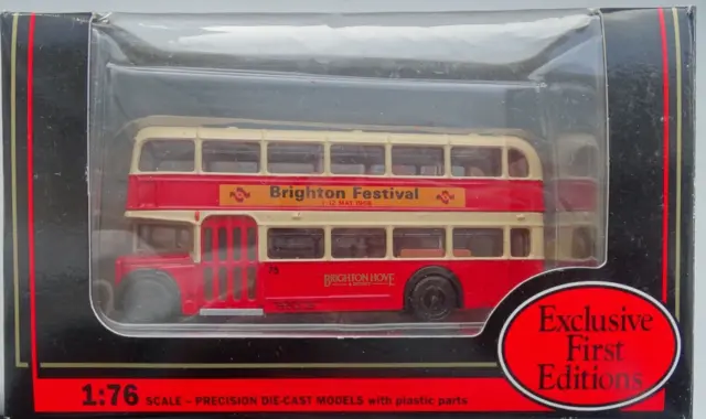 EFE 1/76 14001 Brighton & Hove Festival Bristol Lodekka Bus 14001