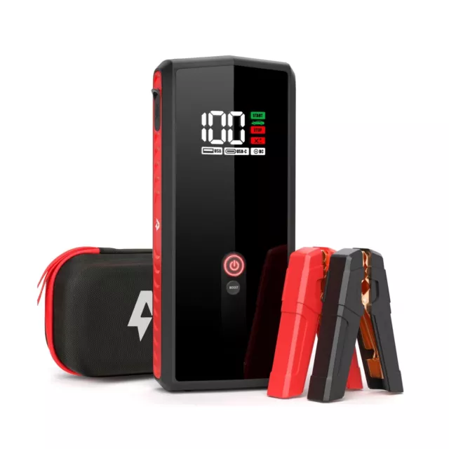Andeman 4000A Peak Jump Starter (Any Gas&10L Diesel Engies) with 65W Dual USB...