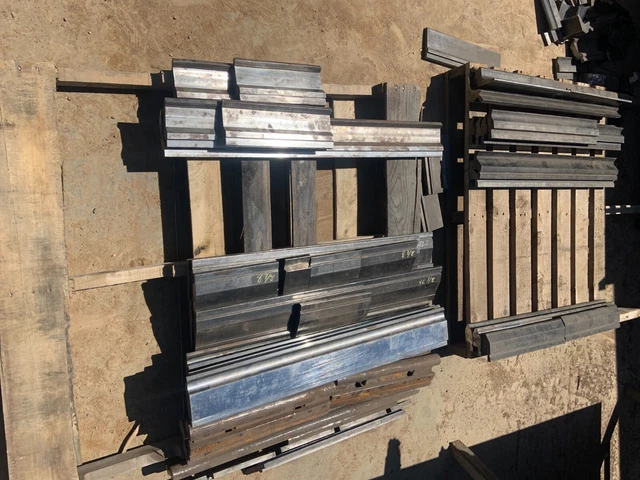 Press brake tooling some American style and Euro in various lengths 