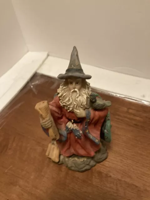 K's Collection Mystic & Magic - Wizard With Scroll And Bird