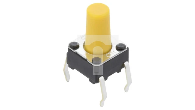 TACT microswitch SPST-NO Pos. 2 0.05A/24VDC THT B3F1072 /T2UK