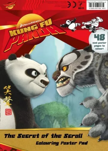 Kung Fu Panda - The Secret of the Scroll: Colouring Poster Pad,