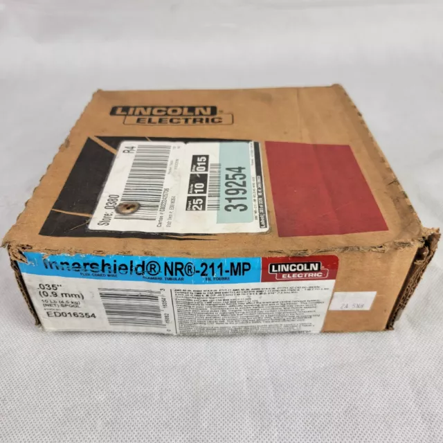 LINCOLN ELECTRIC  .035, Innershield NR-211-MP, ED016354 (10 lb. SPOOL)