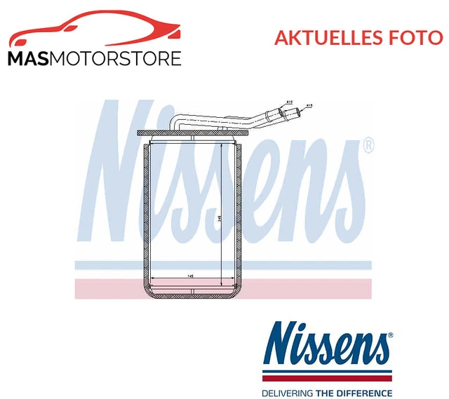 Wärmetauscher Innenraumheizung Vorne Nissens 71769 P Neu Oe Qualität