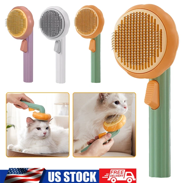 Pet Dog Cat Hair Remover Comb Needle Grooming Massage Deshedding Cleaning Brush